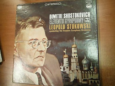 33 RPM Vinyl Dimitri Shostokovich Eleventh Symphony Everset Record Stere042115SM