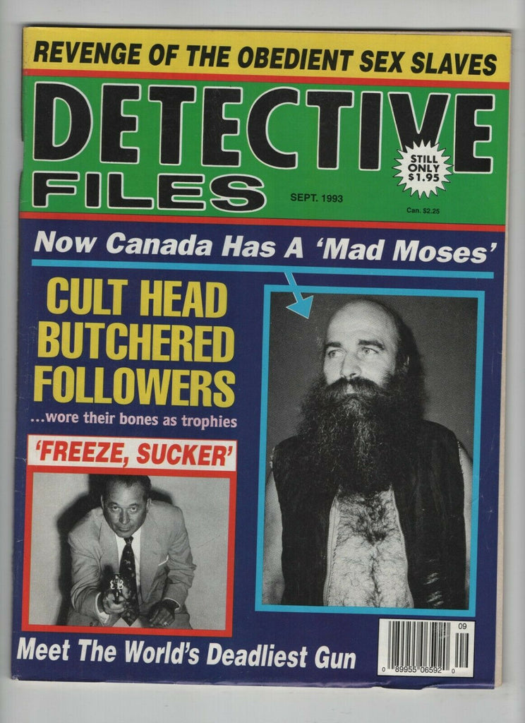 Detective Files Mag Canada's Mad Moses September 1993 051420nonrh