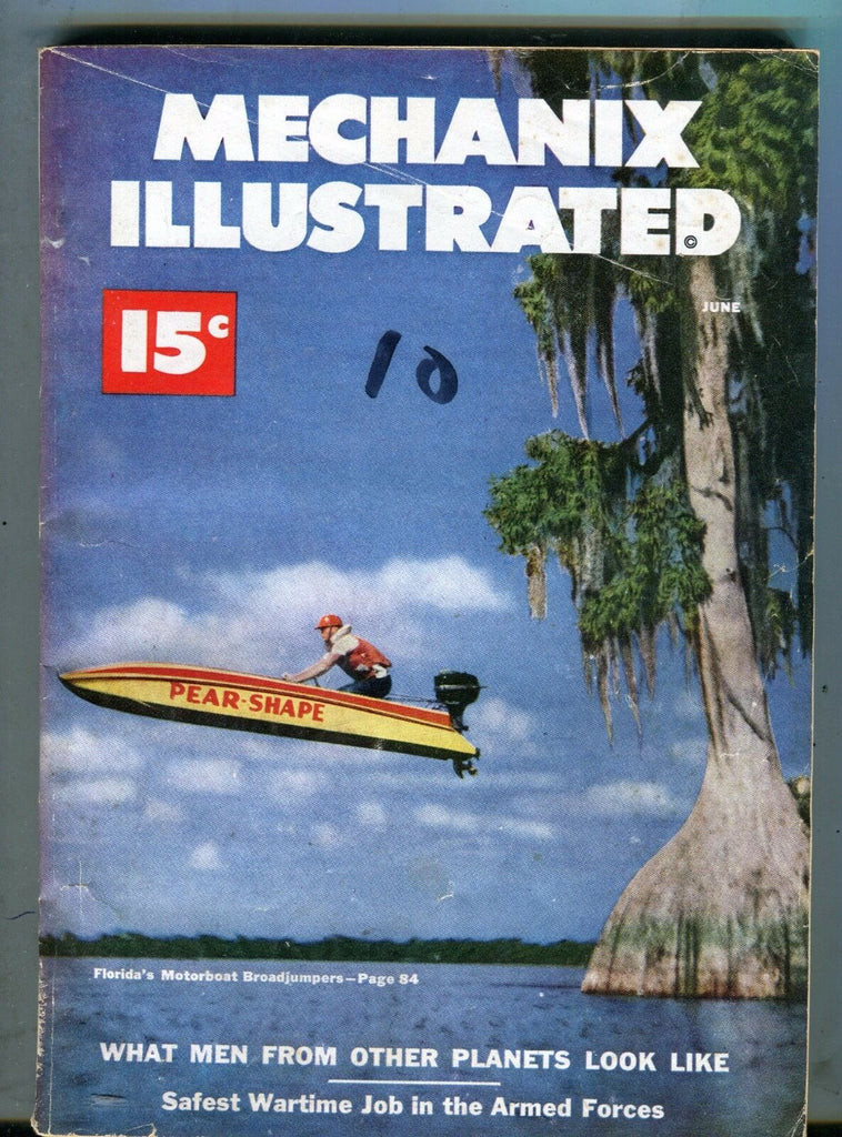 Mechanix Illustrated Magazine June 1951 Motorboat Broadjumpers 062217nonjhe