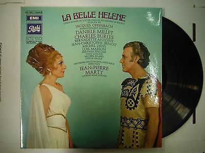 33 RPM Vinyl Jean-Pierre Marty La Belle Helene EMI C193-1194/5 122314KME