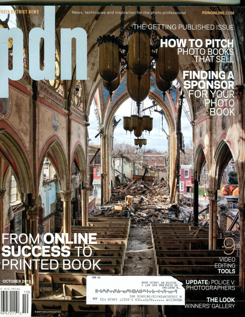 Photo District News Magazine October 2015 Getting Published EX 050517nonjhe