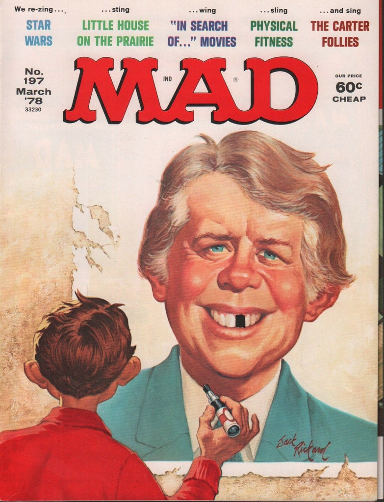 Mad Magazine March 1978 Jimmy Carter Star Wars 031318DBE