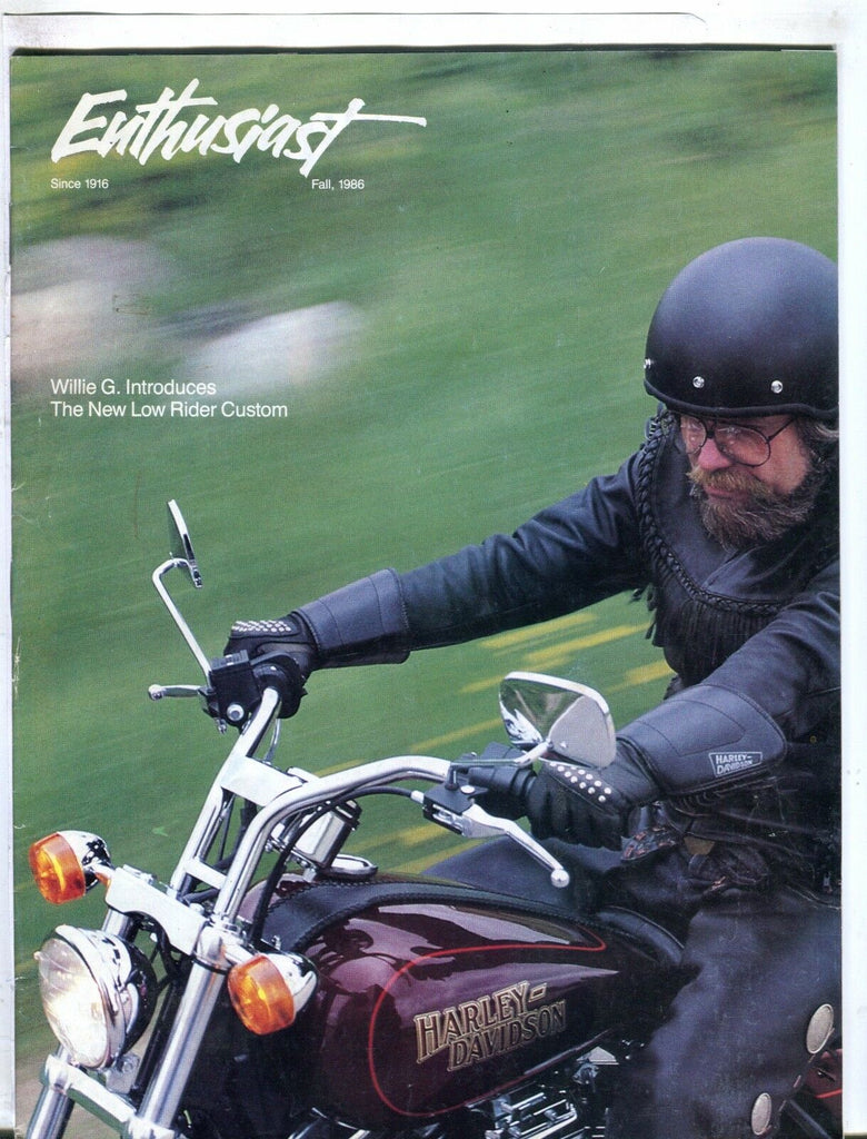 Enthusiast Magazine Fall 1986 Low Rider Custom EX No ML 042917nonjhe