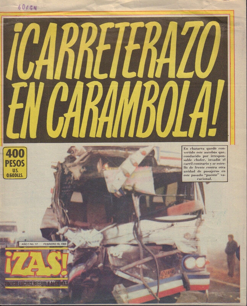!ZAS! February 19 1988 Mil Mascaras, La Diabolica 053017nonDBE