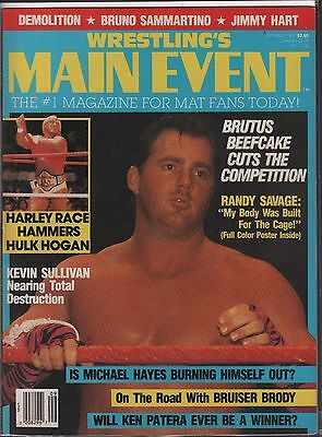 Wrestling's Main Event September 1987 Randy Savage Complete EX 121015DBE