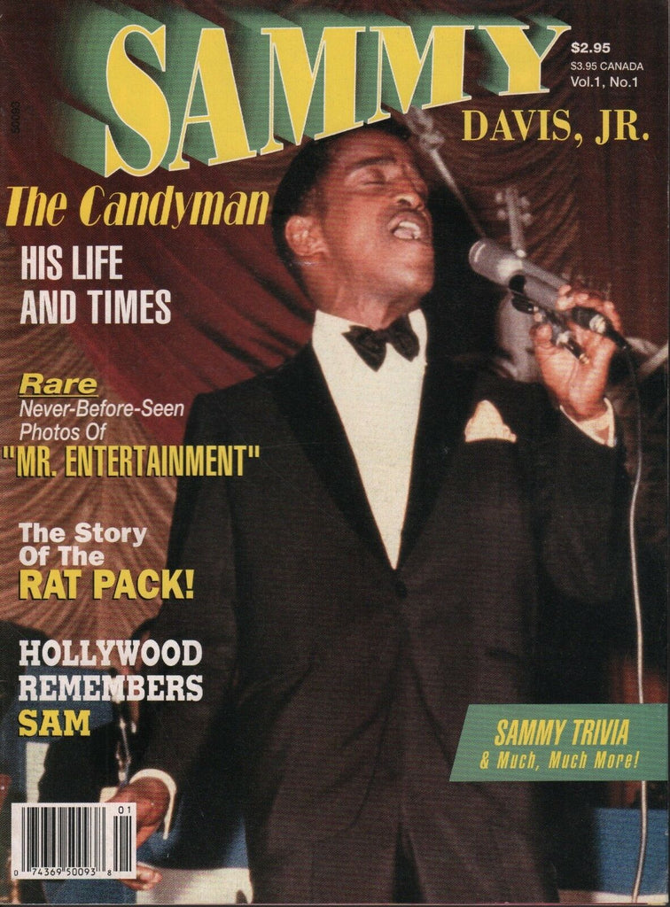 Sammy Davis Jr. The Candy man Vol.1 No.1 Collectors Magazine 062718DBE