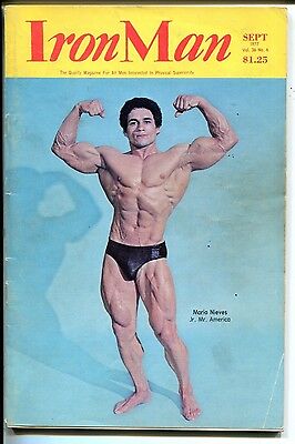 Iron man Muscle Magazine Vol. 36 No. 6 September 1977 Mario Nieves ACP 111815DBE