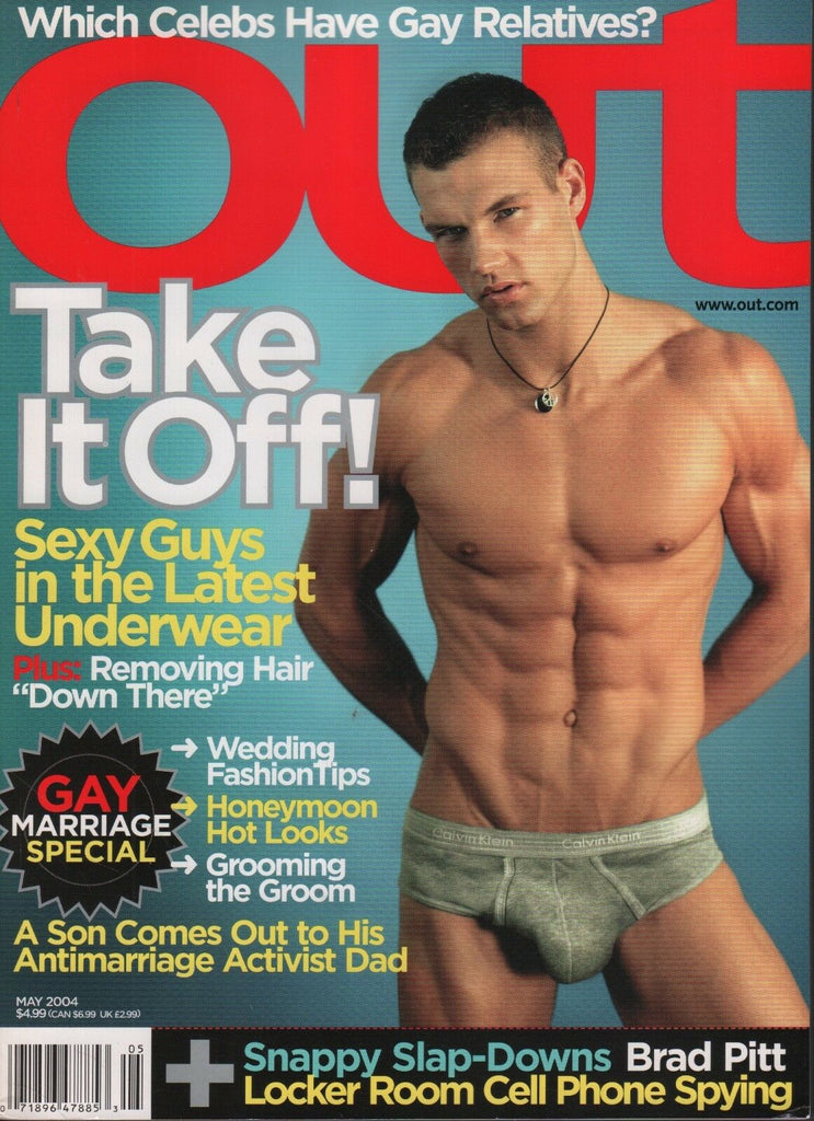Out May 2004 Brad Pitt Tennessee Williams Janice Dickinson 060118DBF2