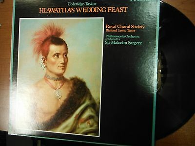 33 RPM Vinyl Samuel Coleridge Taylor Hiawatha's Wedding Feast Arabesque012115SM