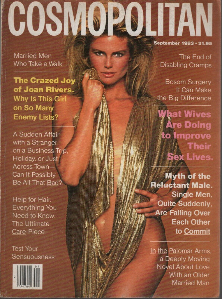 Cosmopolitan Magazine September 1983 Christie Brinkley Demarchelier 080819AME2