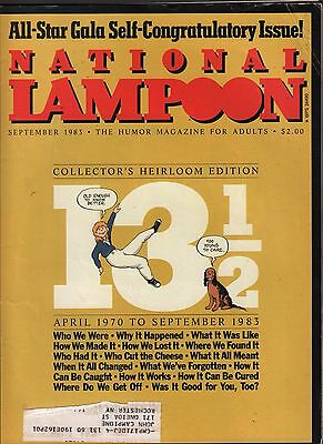National Lampoon September 1983 Self-Congratulatory Issue w/ML VG 122915DBE2