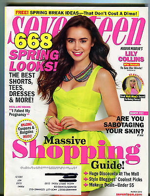 Seventeen Magazine March 2012 Lily Collins EX 070616jhe