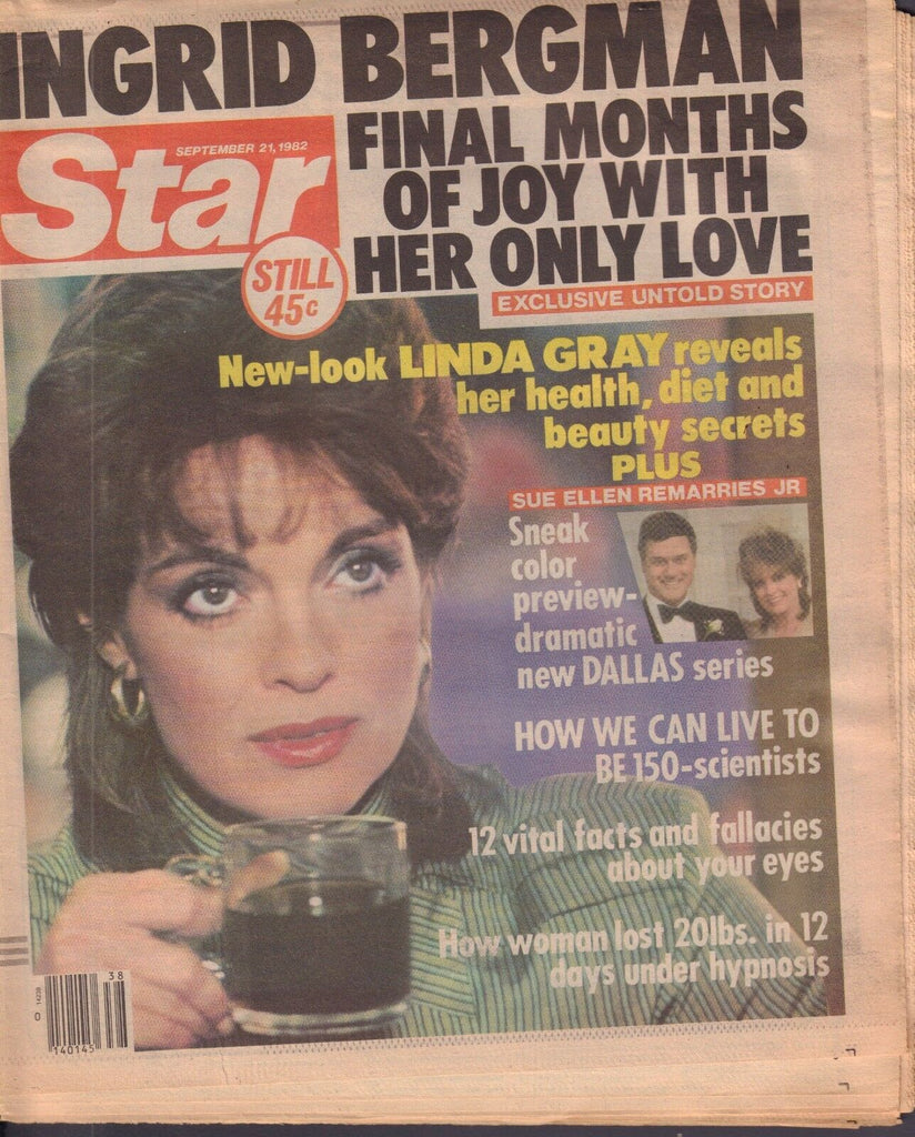 Star September 21 1982 Linda Gray, Ingrid Bergman 092117DBE