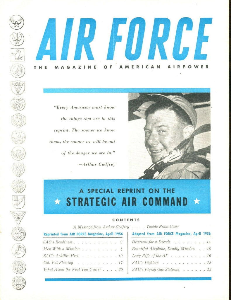 Air Force Magazine American Airpower Arthur Godfrey EX No ML 112616jhe