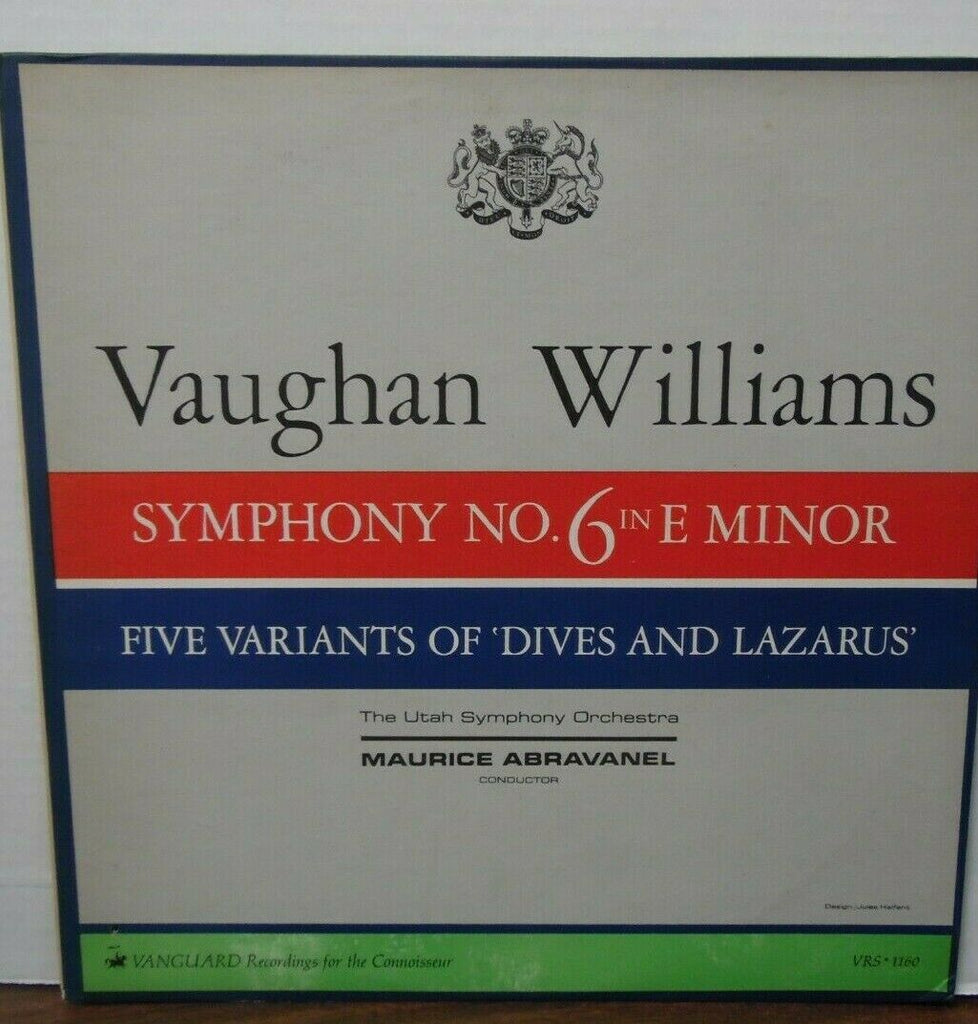 Vaughan Williams Symphony No 6 in E Minor Five Variants of Dives & 020120LLE