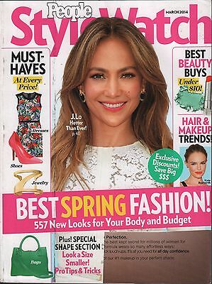 People StyleWatch March 2014 Jennifer Lopez, Kate Bosworth VG 010616DBE2