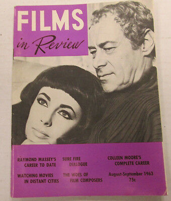 Films In Review Digest Elizabeth Taylor September 1963 vg 100914lm-e