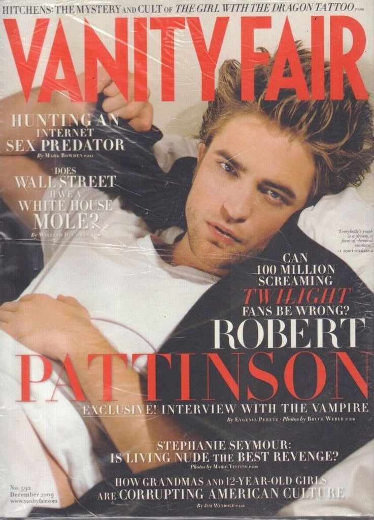 Vanity Fair December 2009 Robert Pattinson Mario Testino Jim Windolf 010519DBE