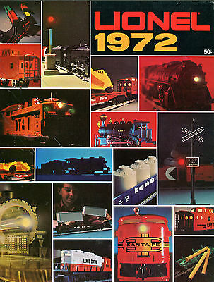 Lionel Trains 1972 Catalog EX 071016jhe2