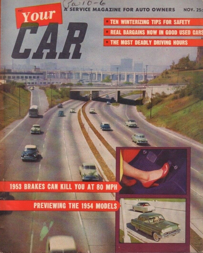 Your Car November 1953 Le Mans Cadillac Robert Lund 011719DBE