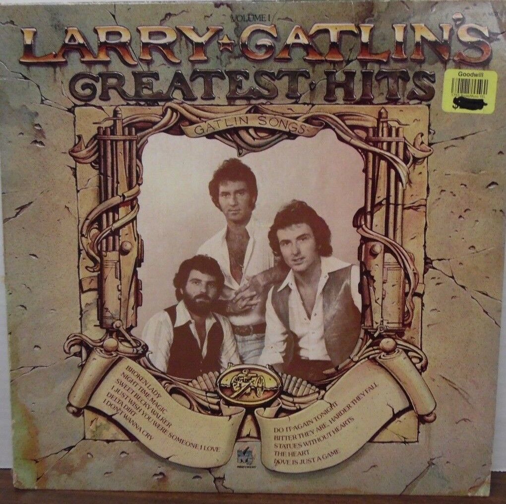 Larry Gatlin's greatest hits 33RPM MG7628 110616LLE