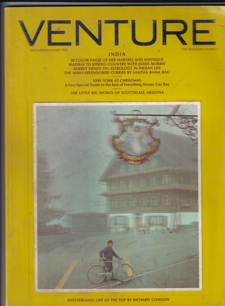Venture Mag Switzerland Life At The Top December/January 1968 112719nonr