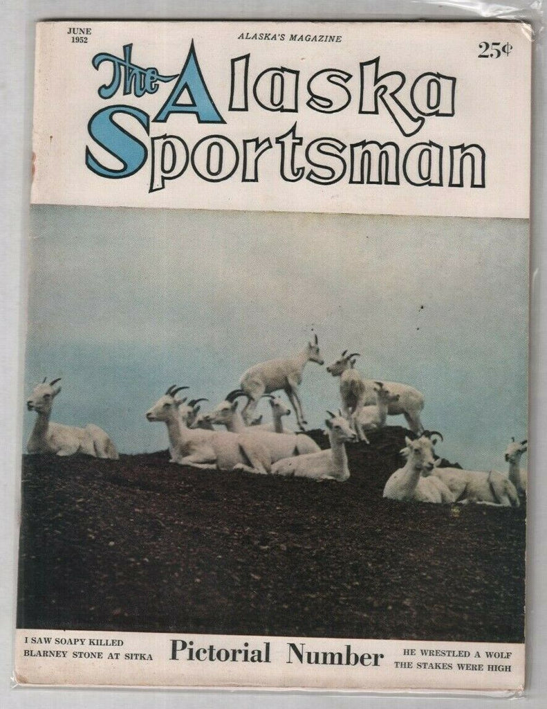 The Alaska Sportsman Blarney Stone At Sitka & Pictorial June 1952 012120nonr