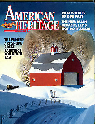 American Heritage Magazine December 1990 The Winter Art Show EX 081216jhe