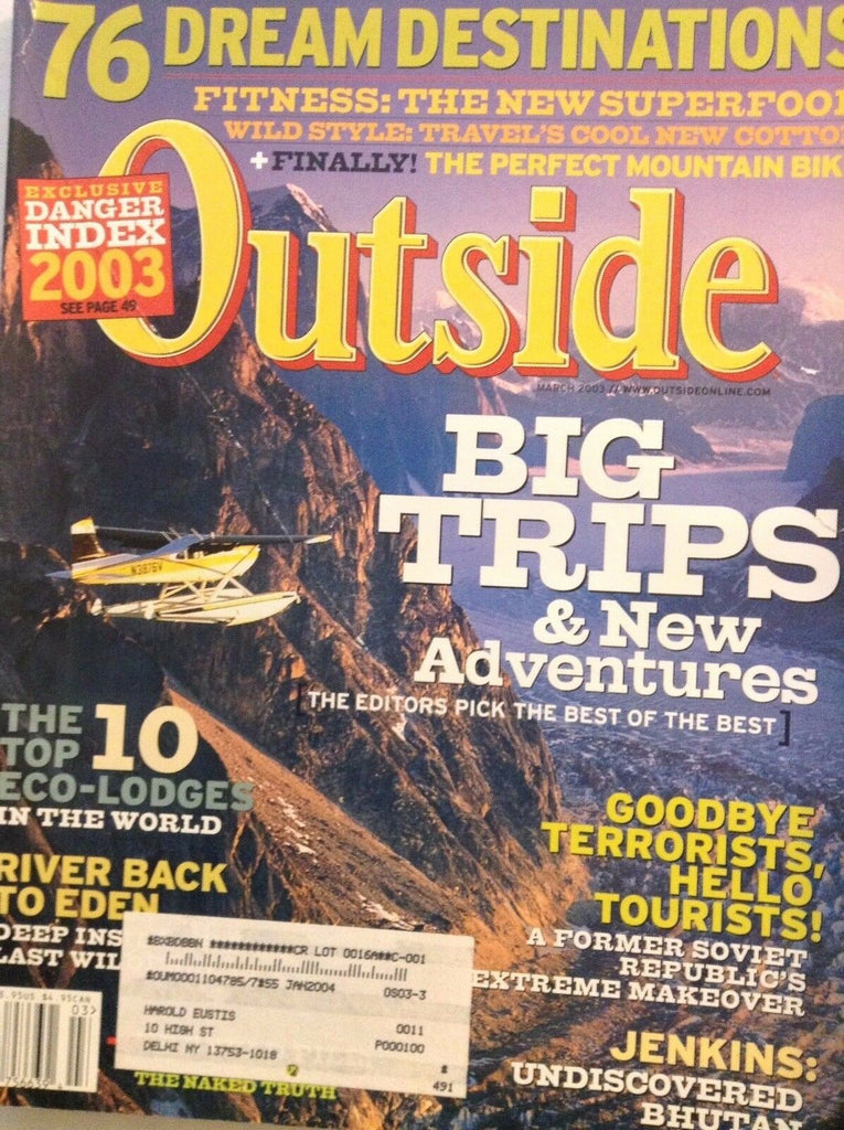 Outside Magazine Big Trips & Adventures March 2003 110717nonrh