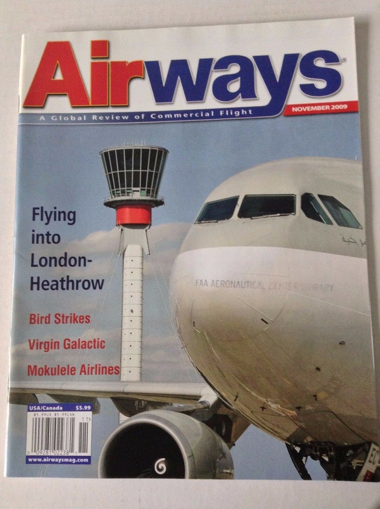 Airways Magazine Flying To London Heathrow November 2009 FAL 050717nonrh