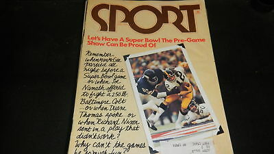 Sport Magazine January 1976 Super Bowl Pre-game 0601E