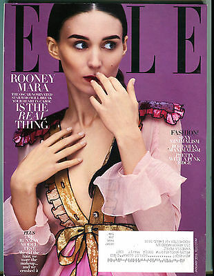 Elle Magazine January 2016 Rooney Mara EX 040716jhe
