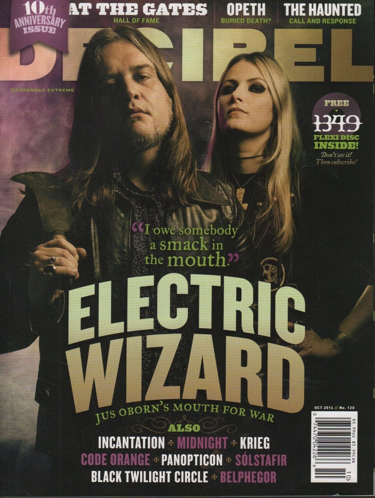 Decibel October 2014 Electric Wizard Code Orange 040518DBE