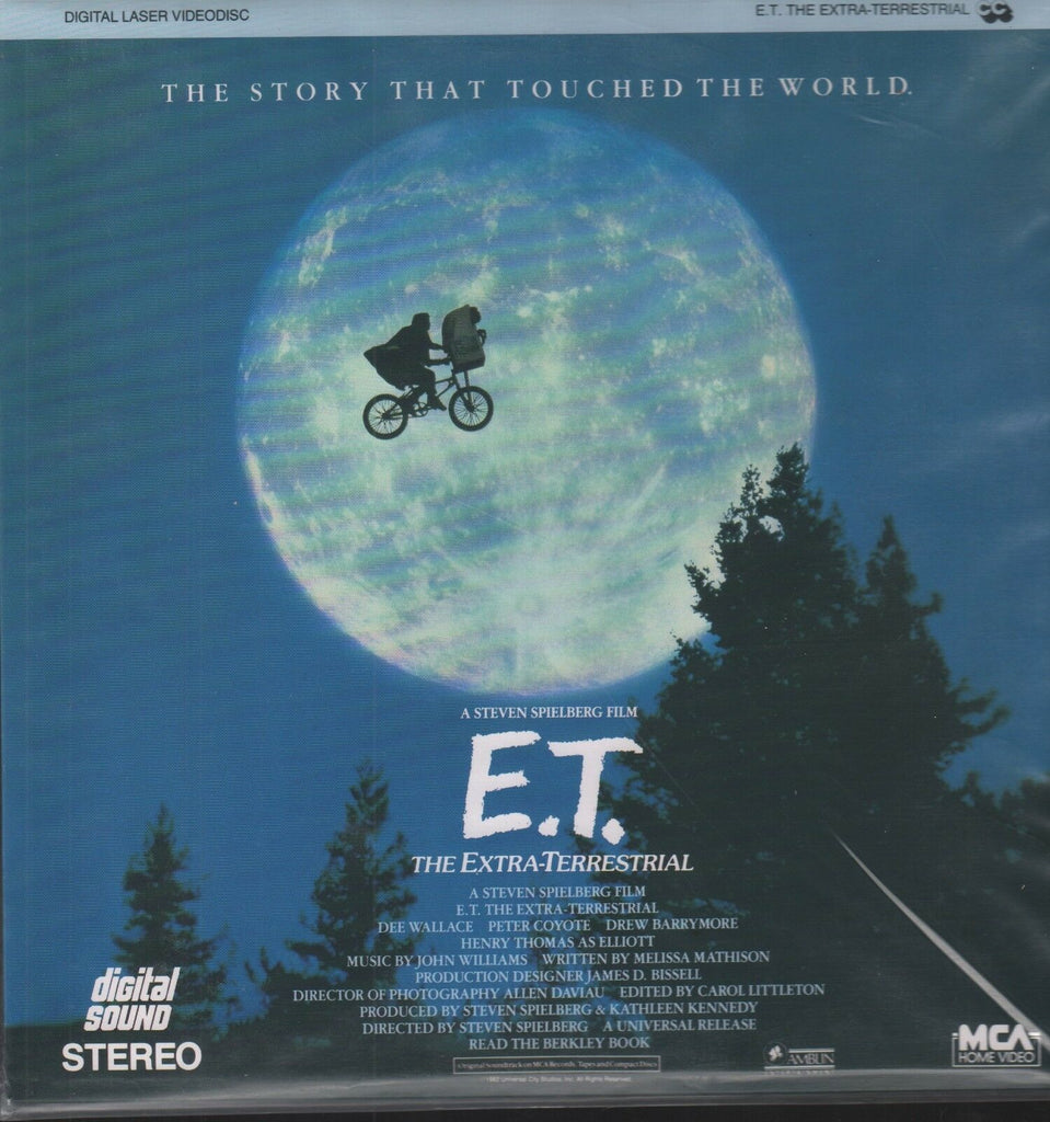 E.T. Drew Barrymore 1988 MCA Home Video Extended Play Laserdisc 111018AMLD