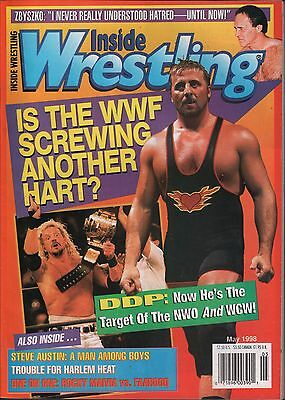 Inside Wrestling May 1998 DDP, Steve Austin, Rocky Maivia VG 012116DBE