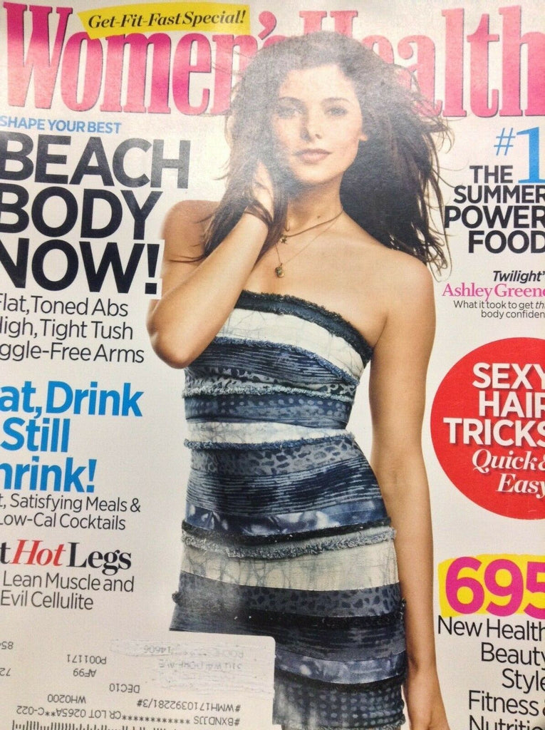 Women's Health Magazine Beach Body Ashley Greene July/August 2010 012219nonr