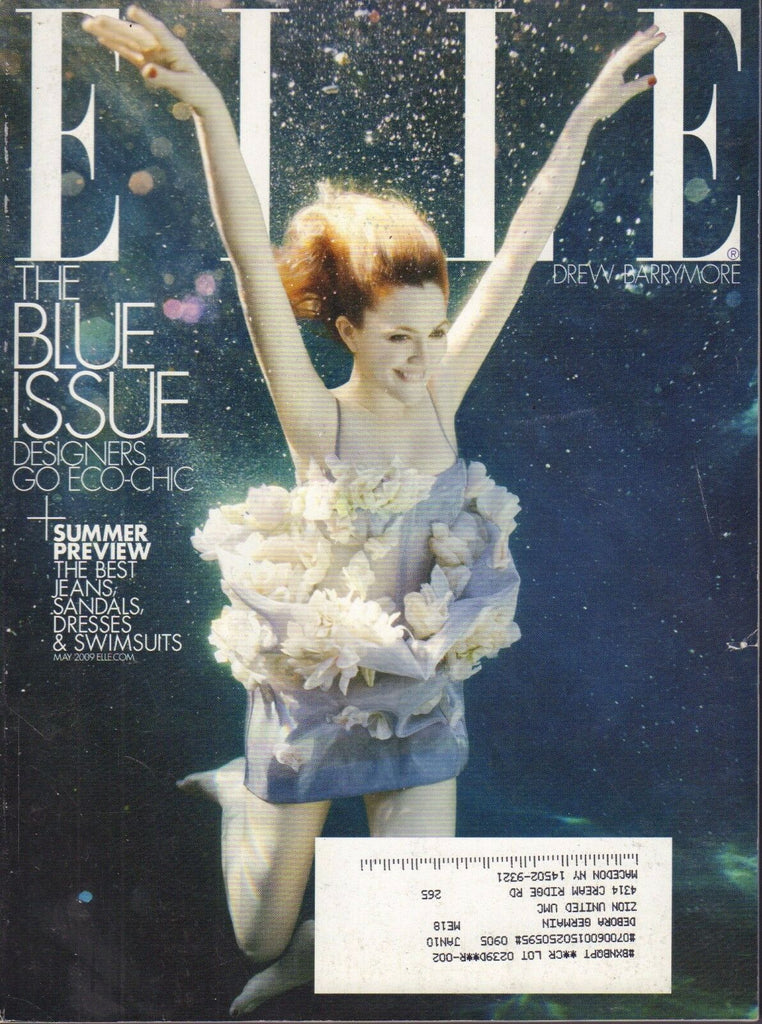 Elle May 2009 Drew Barrymore w/ML 052217nonDBE