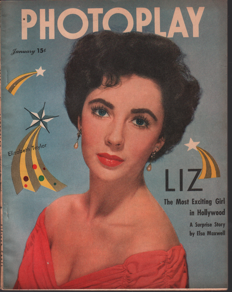 Photoplay January 1950 Elizabeth Taylor June Allyson 070720AME