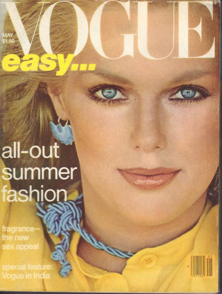 Vogue May 1978 Pattie Hansen Carol Bouquet John Travolta 042120DBE