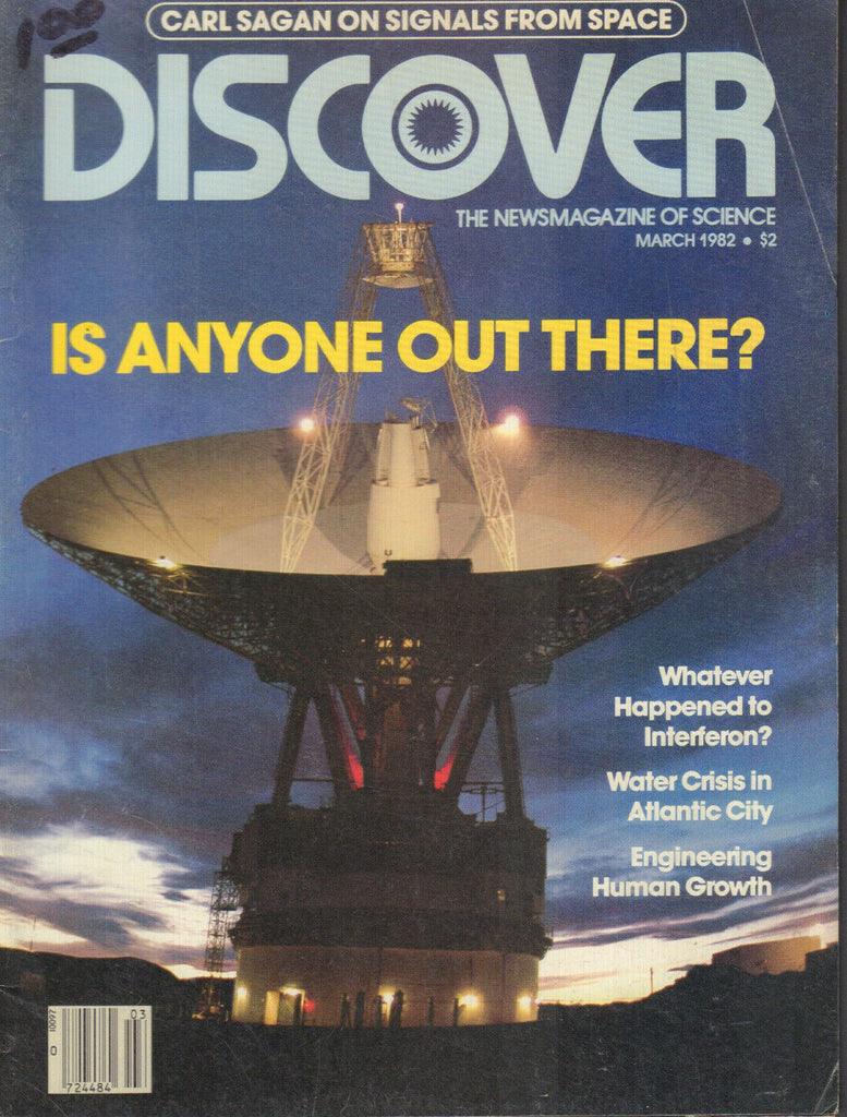 Discover March 1982 Carl Sagan Sidney Harris 041420DBE