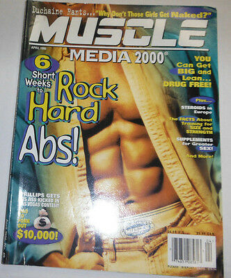 Muscule Media Magazine 6 Short Weeks To Rock Hard Abs April 1996 110714R