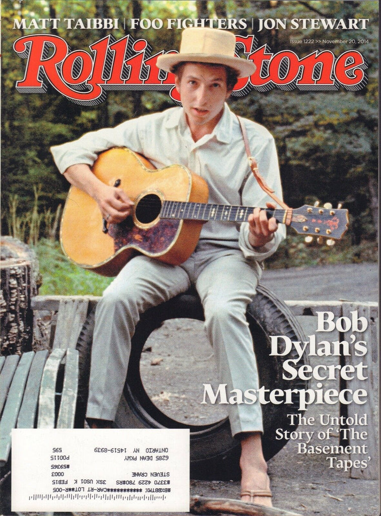 Rolling Stone November 20 2014 Bob Dylan, Jon Stewart W/ML VG 090816DBE