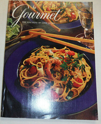 Gourmet Magazine Caroline Bates & Pizza In Connecticut March 1995 100814R