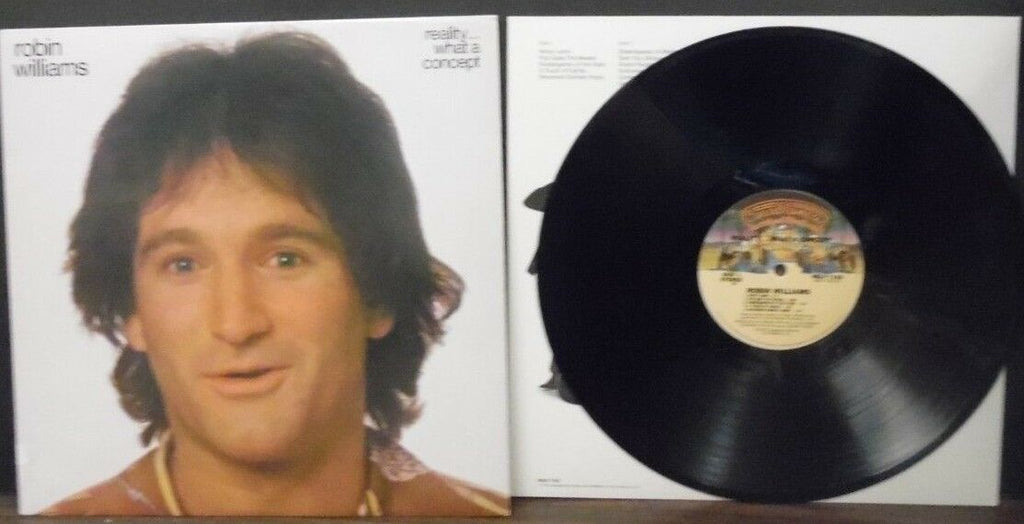 Robin Williams Reality...what a concept vinyl NBLP7162 010619LLE