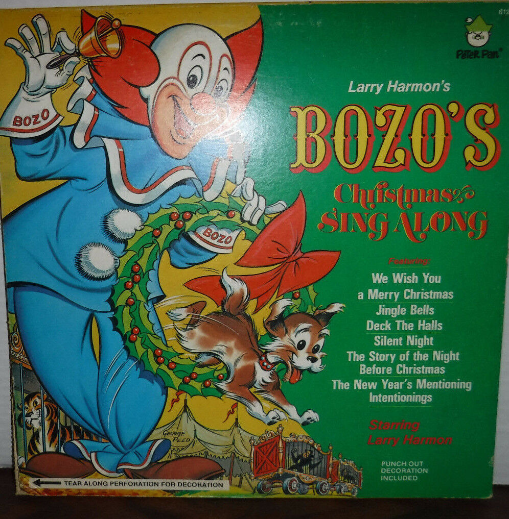 Larry Harmon's Bozo's Christmas Sing Along B123 010718LLE