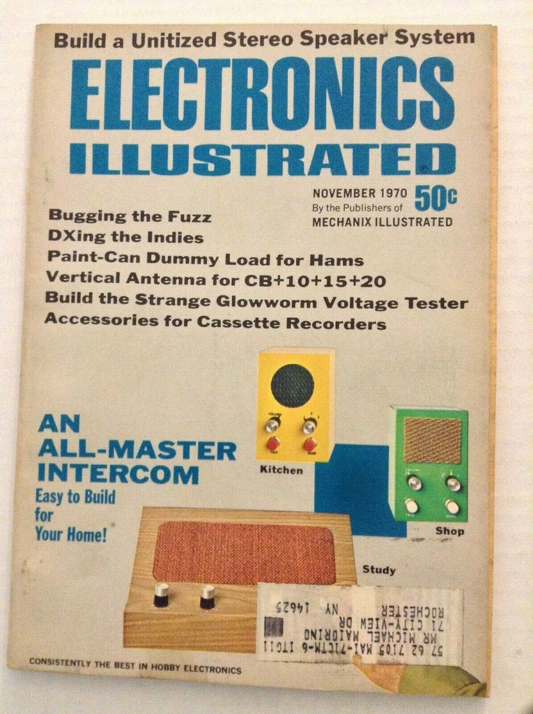 Electronics Illustrated An All Master Intercom November 1970 092019nonrh