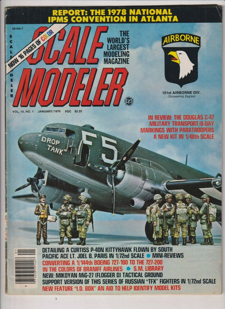 Scale Modeler Mag A Curtiss P-40N Kittyhawk January 1979 032720nonrh