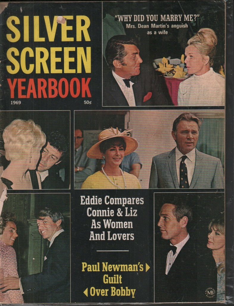 Silver Screen Yearbook 1969 Ted Ethel Kennedy Elizabeth Taylor 072219AME