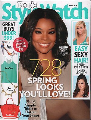 People StyleWatch April 2014 Gabrielle Union, Minka Kelly VG 010616DBE2
