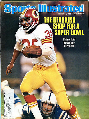 Sports Illustrated Magazine August 16 1976 Calvin Hill EX 041216jhe
